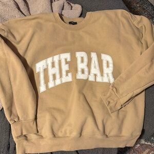 The Bar Varsity Sweatshirt